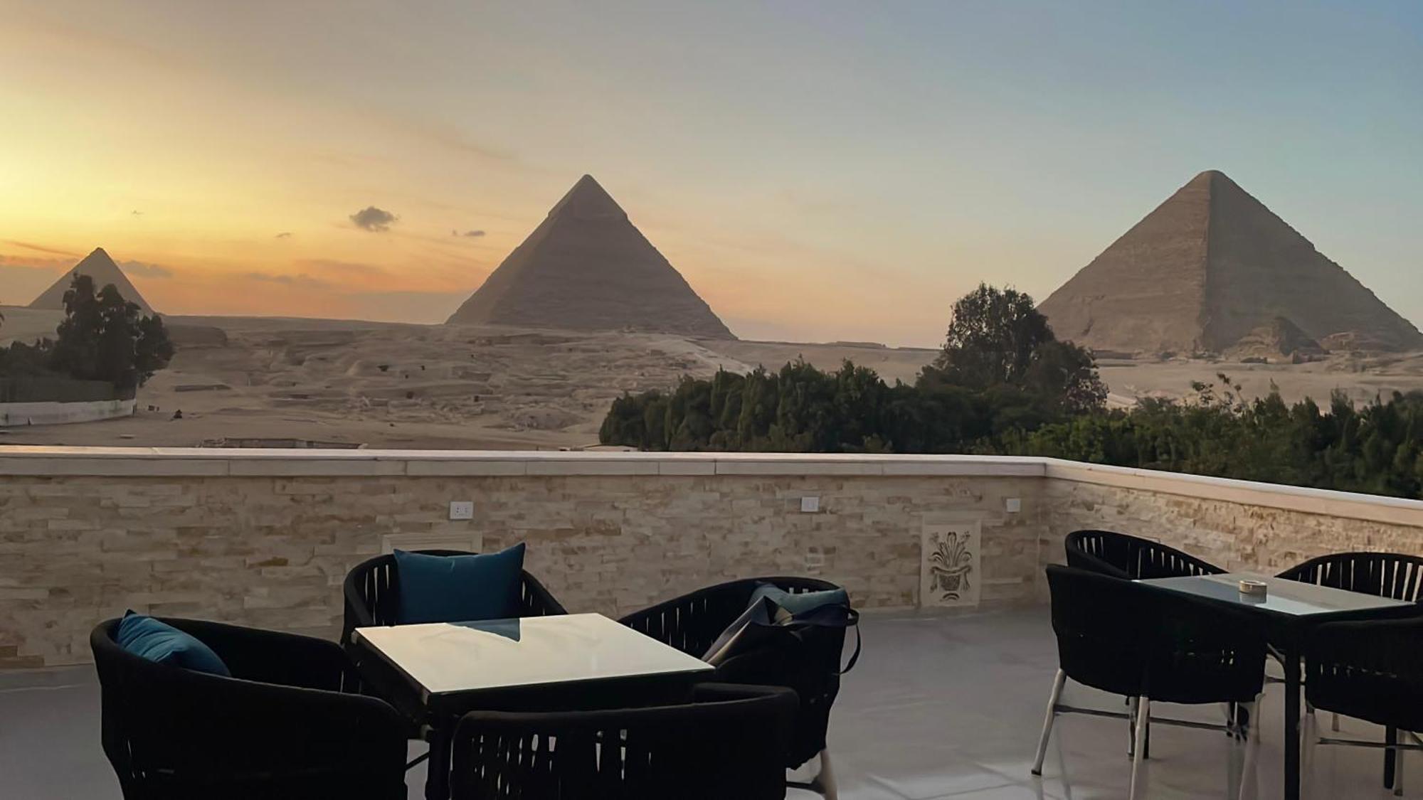 Great Scarab Pyramids View Ξενοδοχείο Kafret el-Gabal Εξωτερικό φωτογραφία